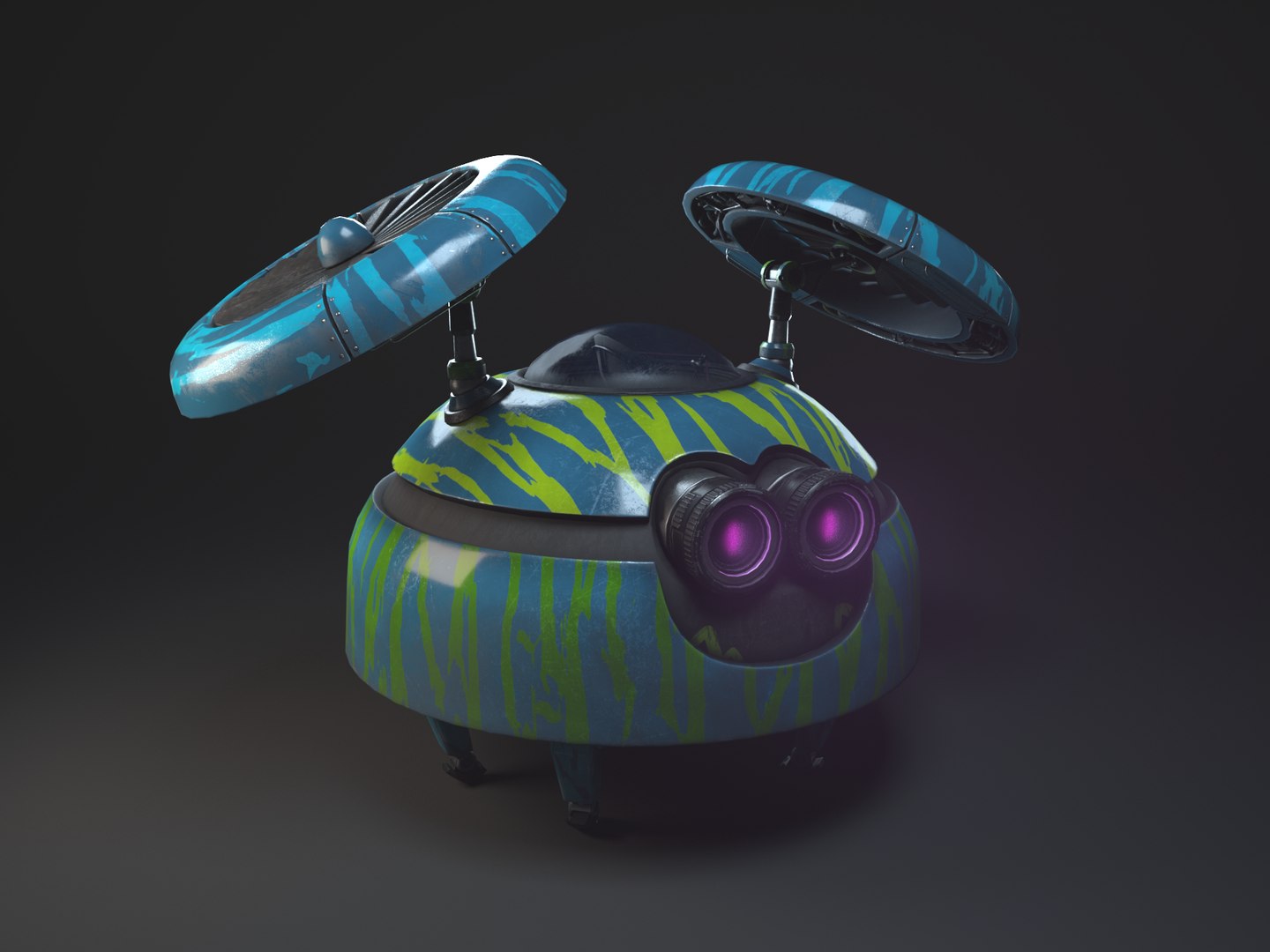 Klo-klo Drone Scout Model - TurboSquid 1500640