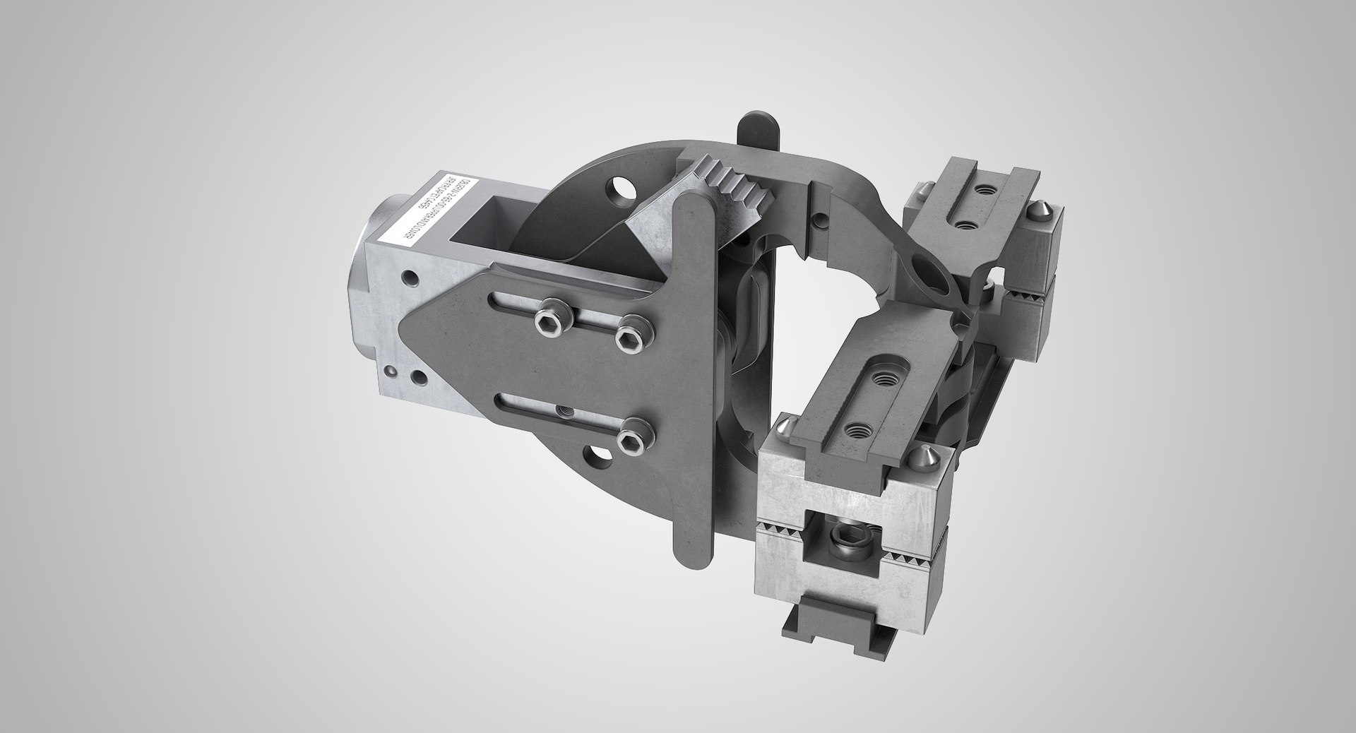 Short Base Wide Heavy Robotic Gripper 3D Model - TurboSquid 2299699
