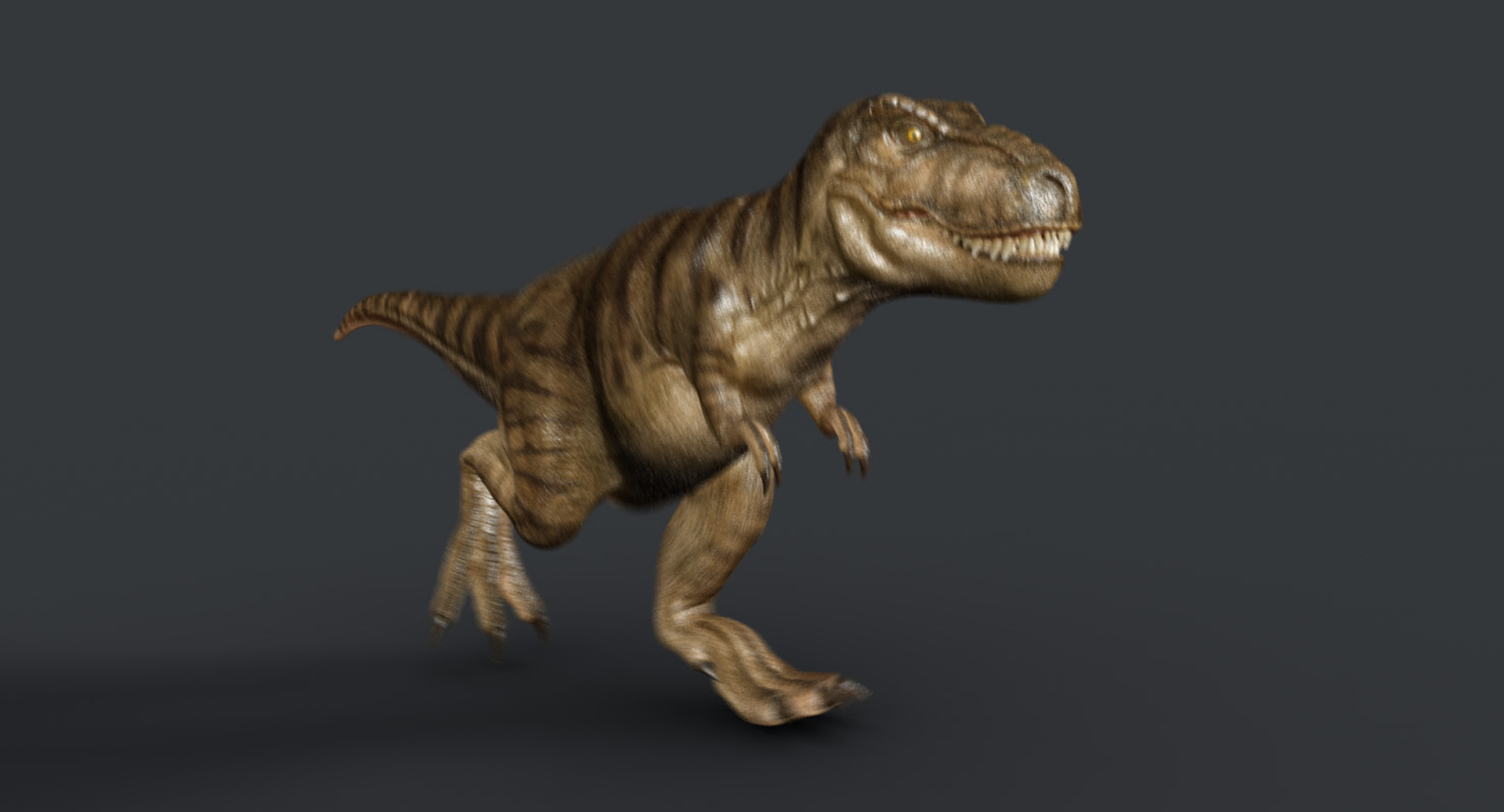 tyrannosaurus rex trex animation 3d model