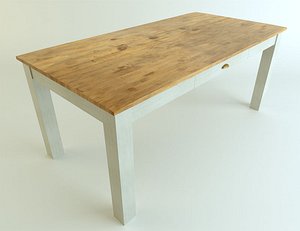 Destressed table