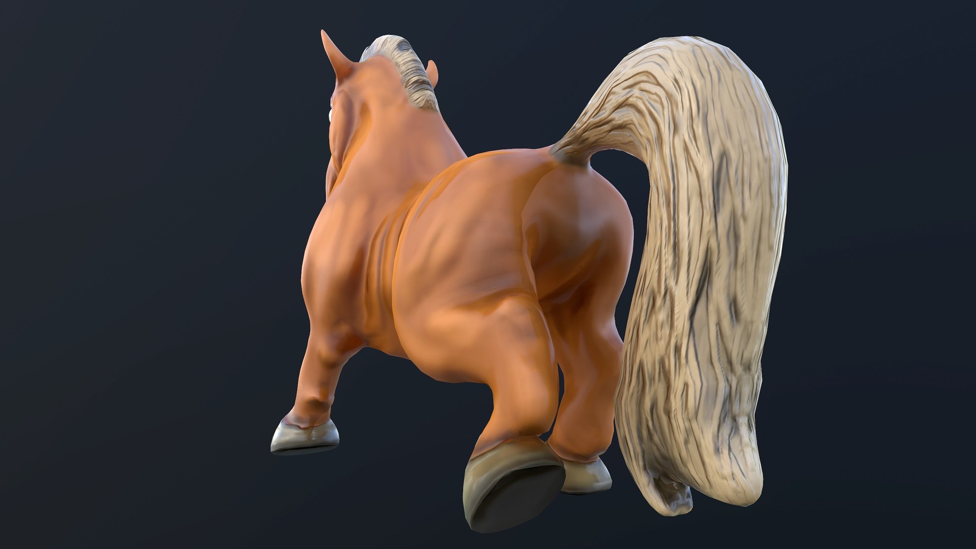 3D Horse Model - TurboSquid 1281698