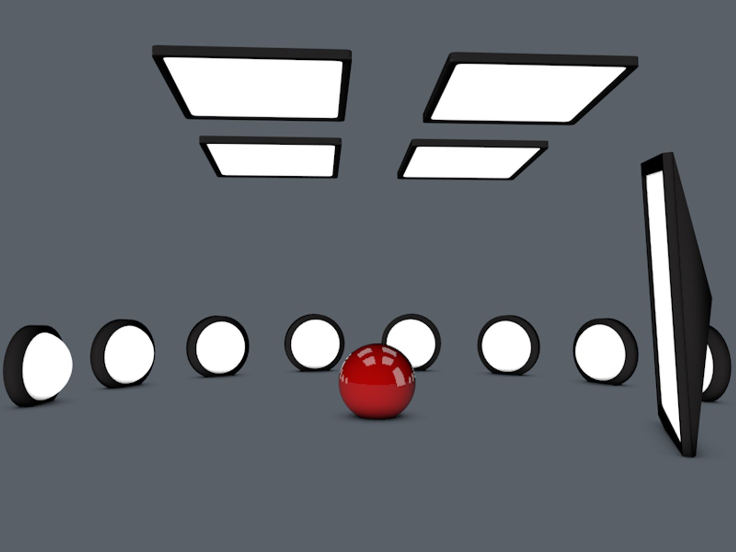 3D Reflective Soft Boxes - TurboSquid 1518009