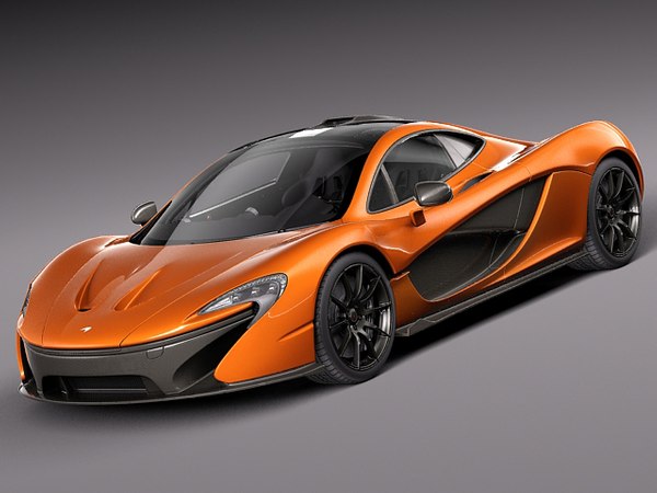 3D McLaren P1 concept 2013 TurboSquid 718252