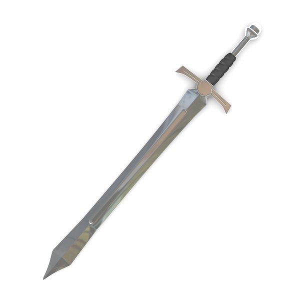 3d model sword