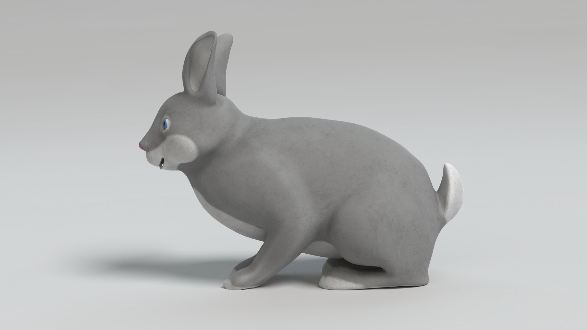 3D Cartoon Rabbit - TurboSquid 1511366