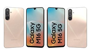 Samsung Galaxy M16 Blush Pink 3D model
