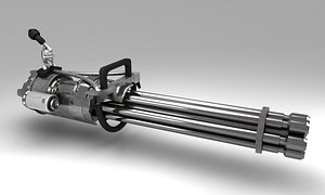 3D machine gun