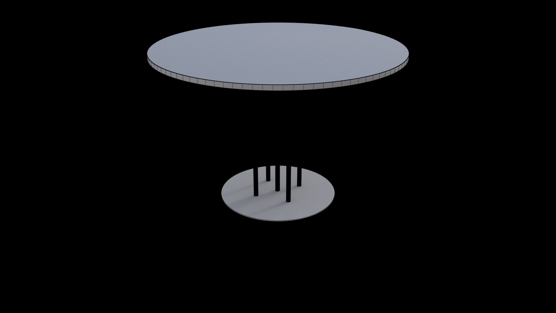 3D Table_round_Modern - TurboSquid 2312941