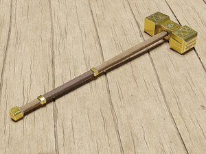 3D Holy warhammer model