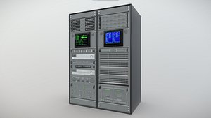 Server Rack 3D model