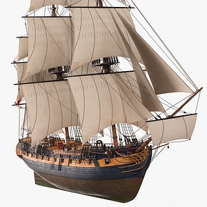 HMS Surprise 3D model