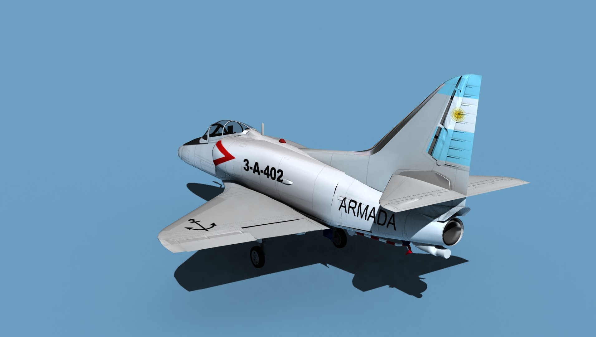 3D Douglas TA-4D Skyhawk V09 Argentina model https://p.turbosquid.com/ts-thumb/bc/CsNYn6/Y4/douglasta4dskyhawkv090070/jpg/1656369932/1920x1080/fit_q87/b3e0fd6411183de6a62c703410205929bbdef1c7/douglasta4dskyhawkv090070.jpg