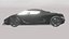 HyperCar a basso numero di poligoni