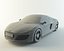 3d audi r8 model