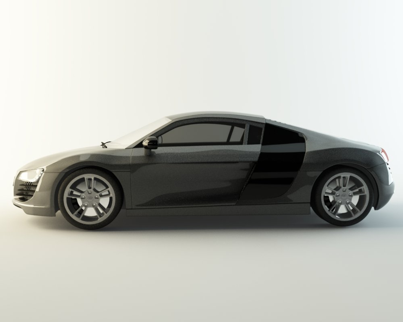 3d audi r8 model