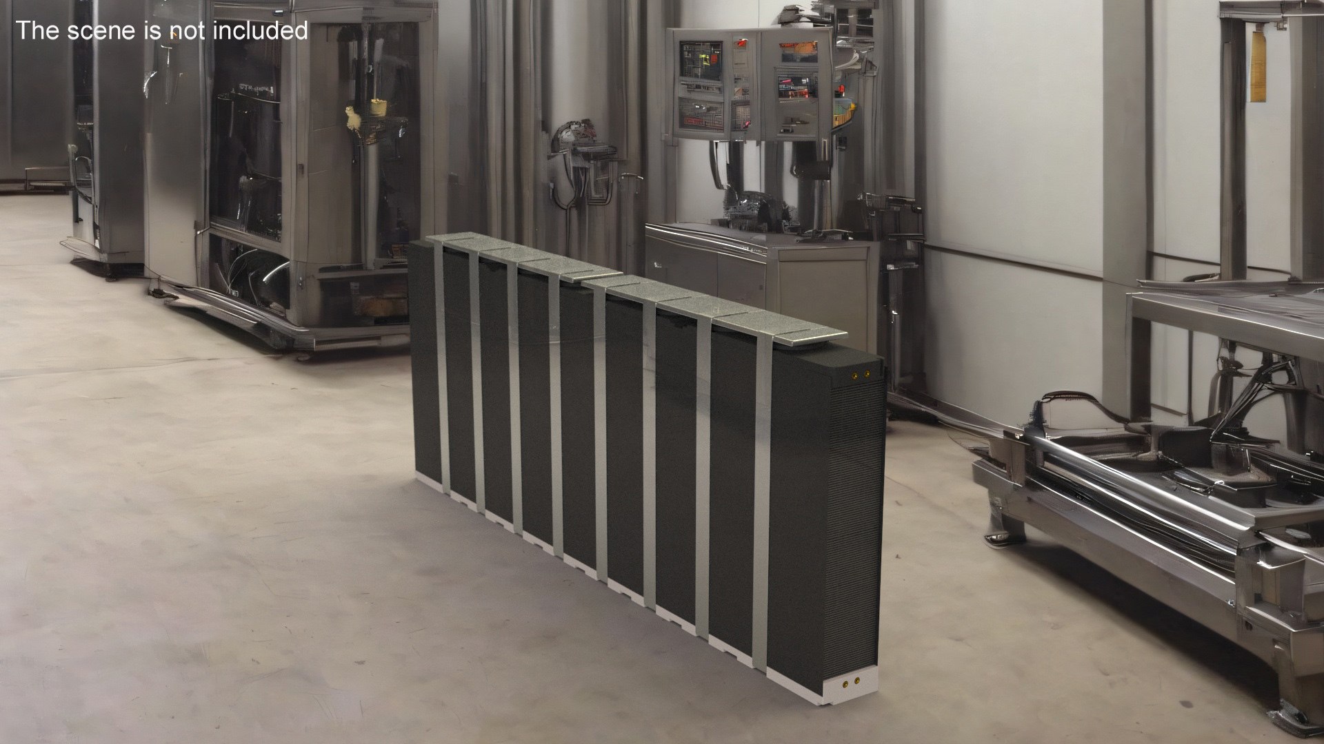 Large Hydrogen Fuel Cell Stack 21 KW Model - TurboSquid 2253093