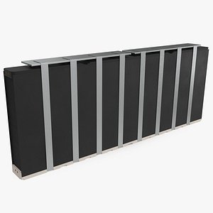 Large Hydrogen Fuel Cell Stack 21 kW model