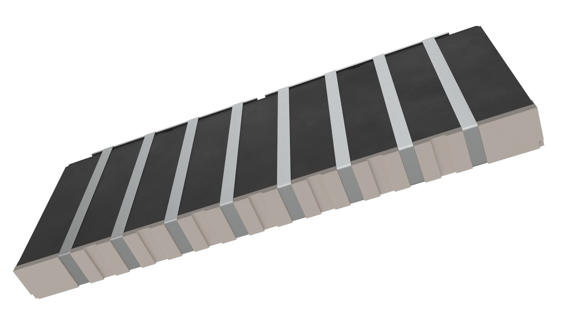 Large Hydrogen Fuel Cell Stack 21 KW Model - TurboSquid 2253093