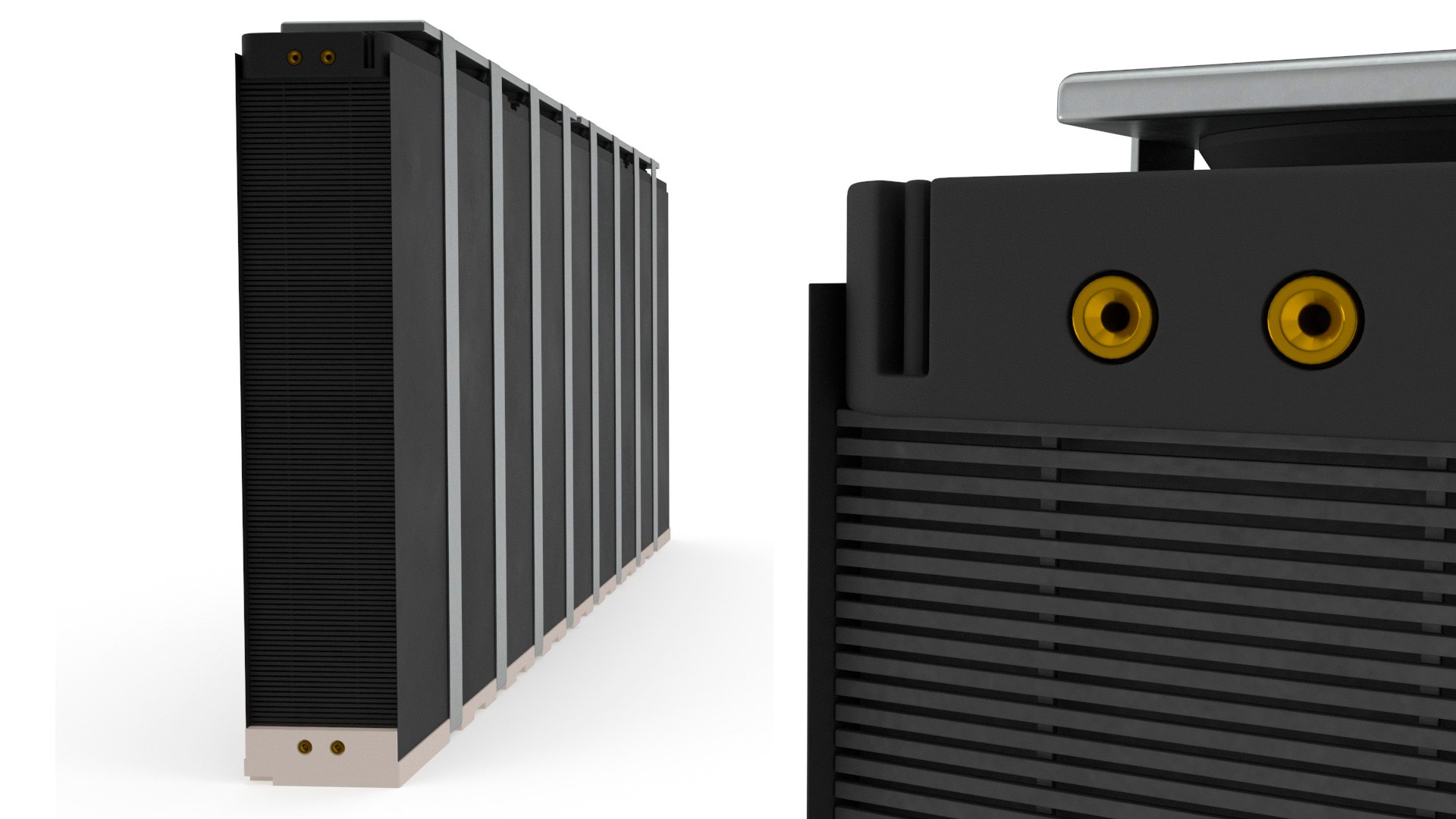 Large Hydrogen Fuel Cell Stack 21 KW Model - TurboSquid 2253093