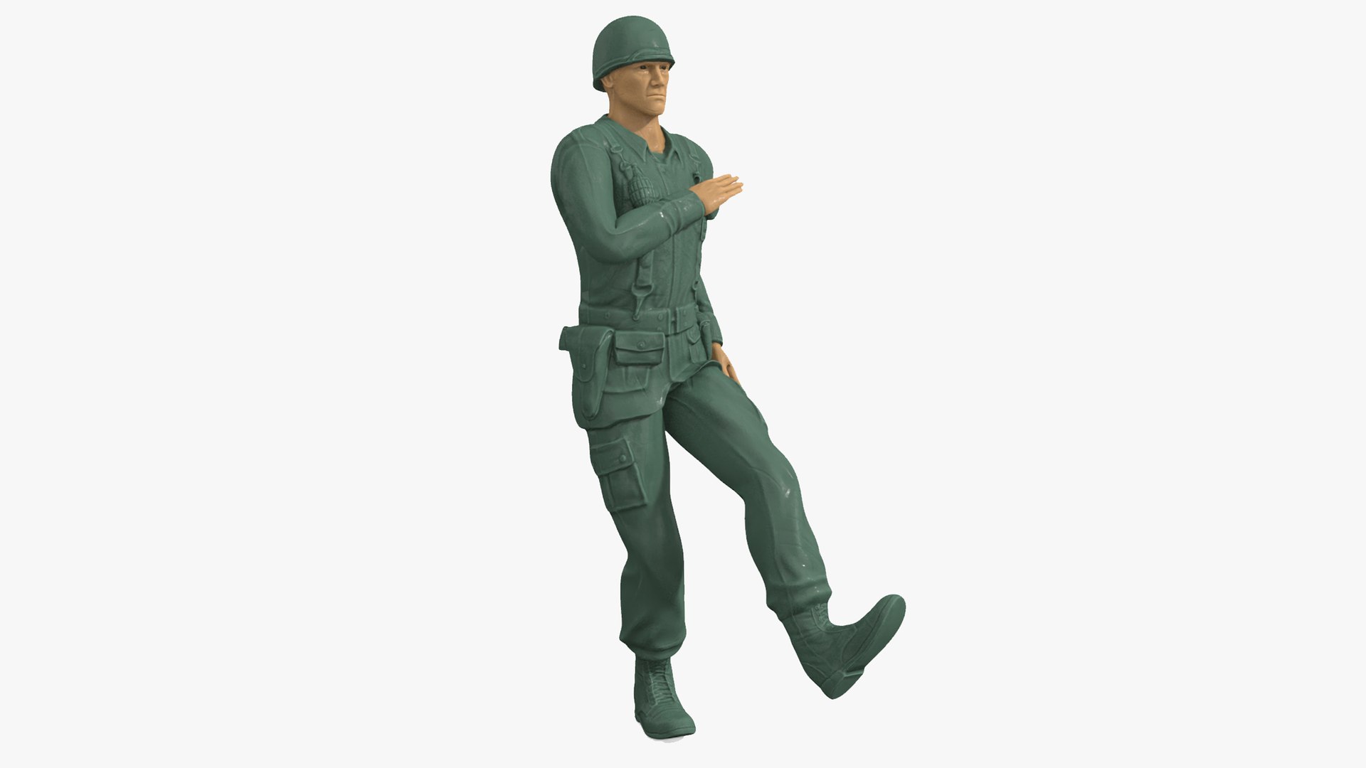 3D Toy Soldier Rigged For Maya Model - TurboSquid 2208769