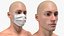 Protective Face Mask on Man White model