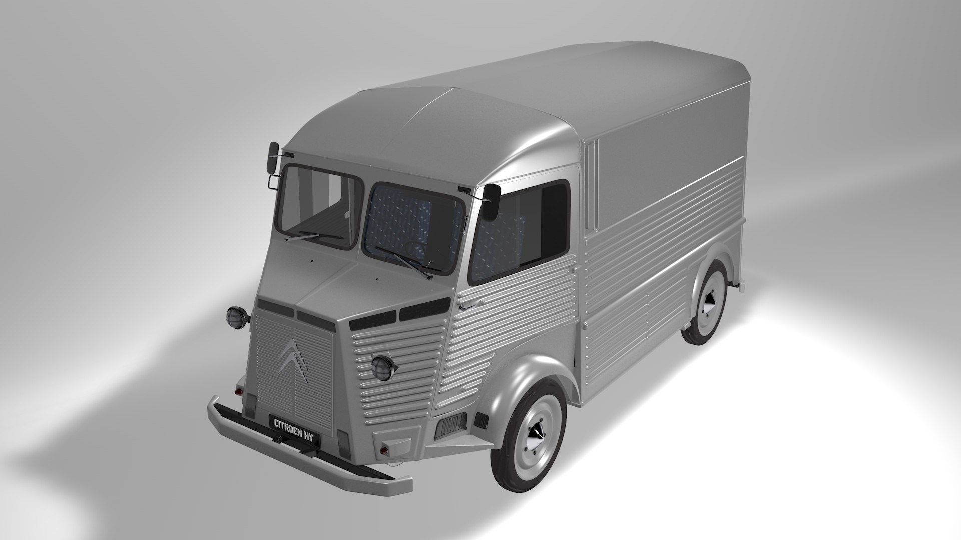 Citroen HY - 1980 3D Model - TurboSquid 2112095