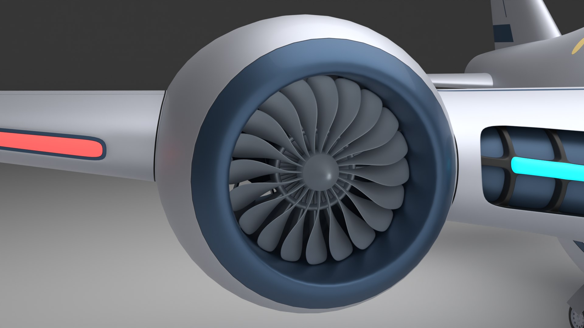 Simple Turbofan Engine model https://p.turbosquid.com/ts-thumb/bc/SyAfuw/cJ/9/png/1777354106/1920x1080/fit_q87/51b6bfbd0c44e62a2ac4c4b014ad324f381cbfff/9.jpg