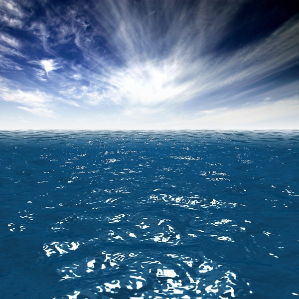 3d ocean surface model