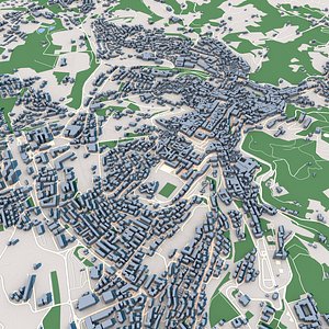 Perugia City Italy 3D model