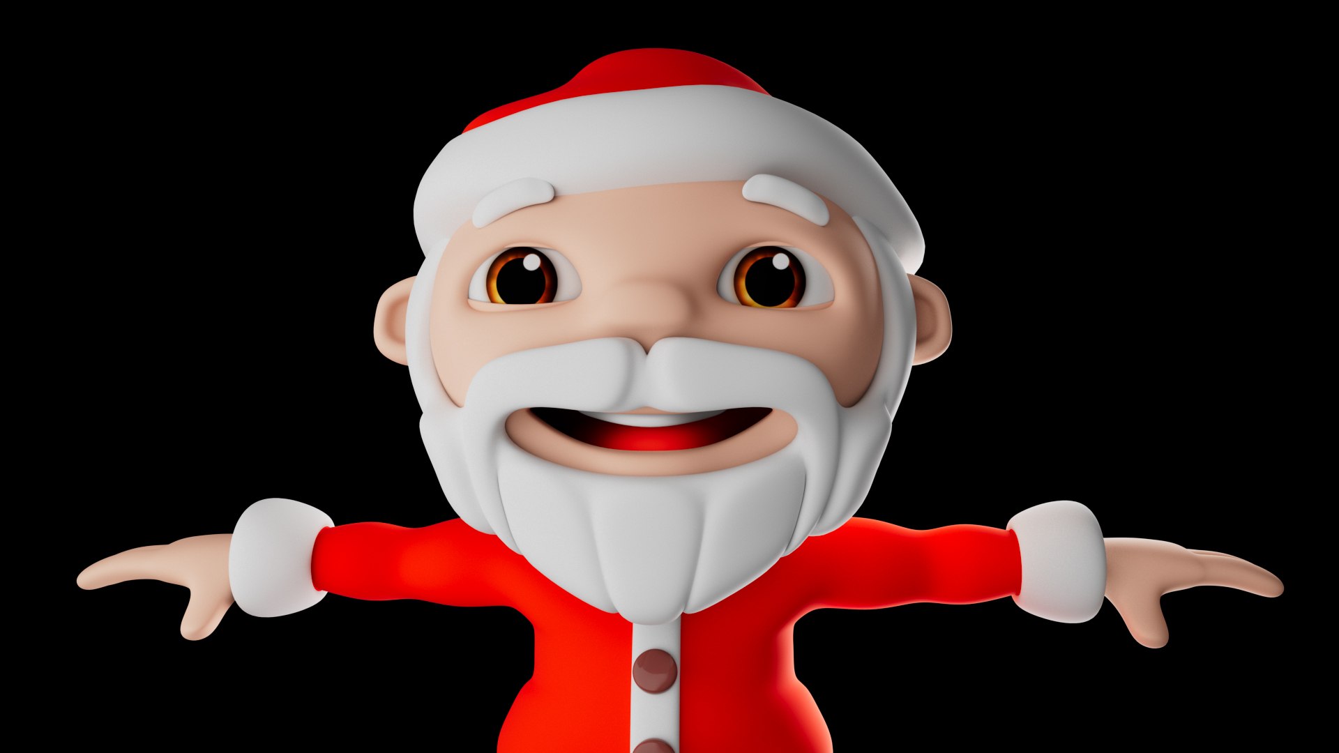 3D Santa - TurboSquid 2316730