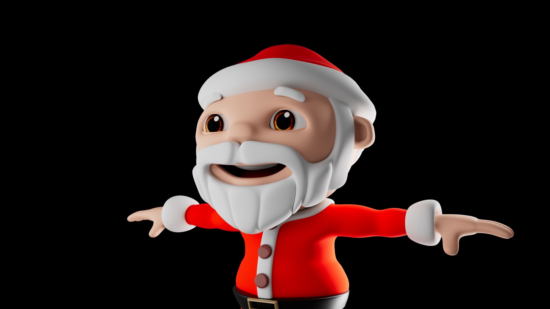 3D Santa - TurboSquid 2316730