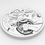 watch mechanism 3d model