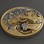watch mechanism 3d model