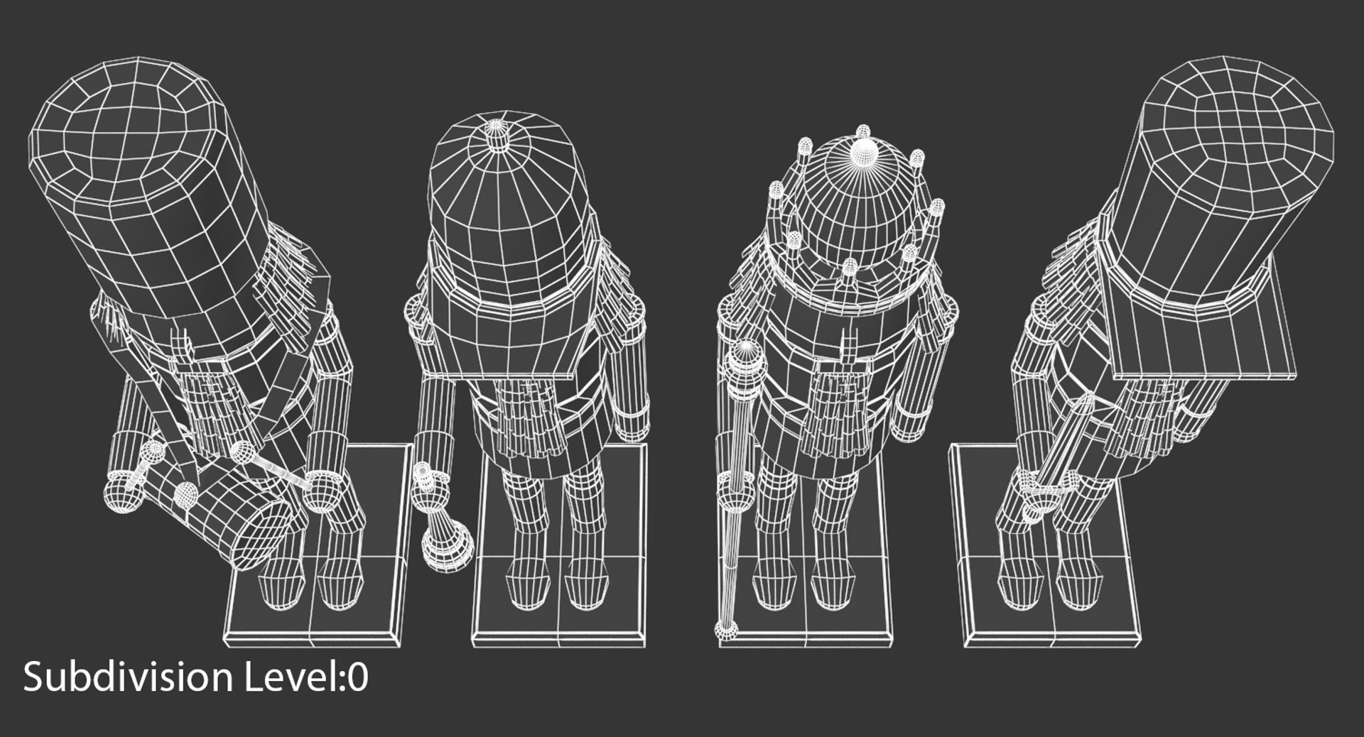nutcracker nut cracker 3D https://p.turbosquid.com/ts-thumb/bc/ozIREg/z0seAfIM/nutcracker_group_wire_sub00_c/jpg/1556733862/1920x1080/fit_q87/c99294ec2f8851a86b53d29793e8ec3ca4b0e9d3/nutcracker_group_wire_sub00_c.jpg
