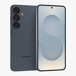 Samsung Galaxy S25 BlueBlack 3D model