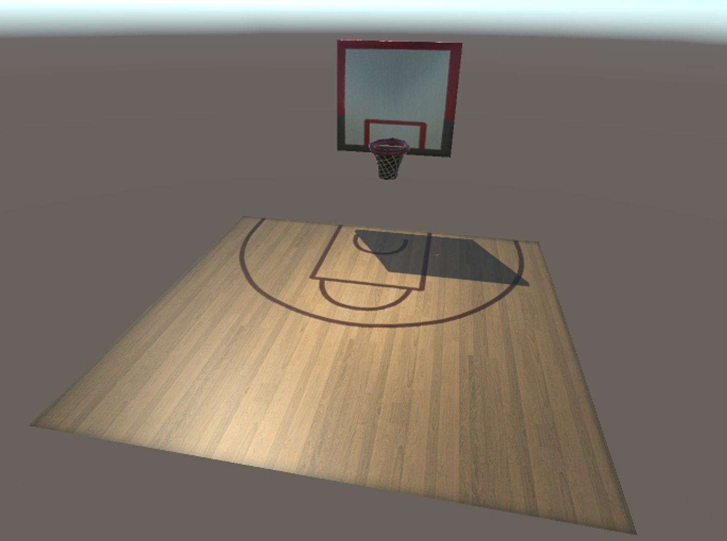 Basketball Field Ring 3ds Free