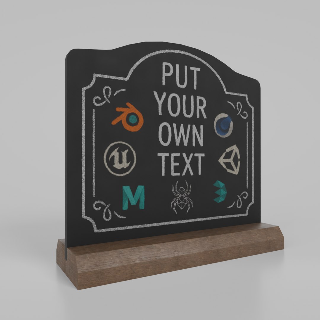 Customizable Countertop Crowned-Top Chalkboard with Beveled Stand 3D model https://p.turbosquid.com/ts-thumb/bc/xl5UyQ/yt/th_2/png/1746534325/1920x1080/fit_q87/dd13d74176c0633676117910d345130b6280cd94/th_2.jpg