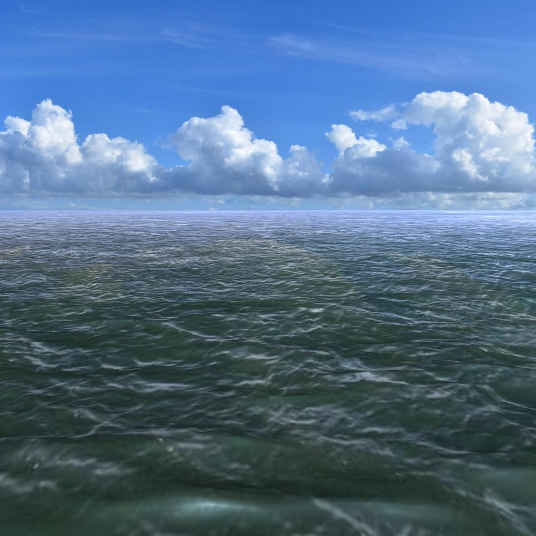 Ocean Seascape Scenes Sea 3d Model