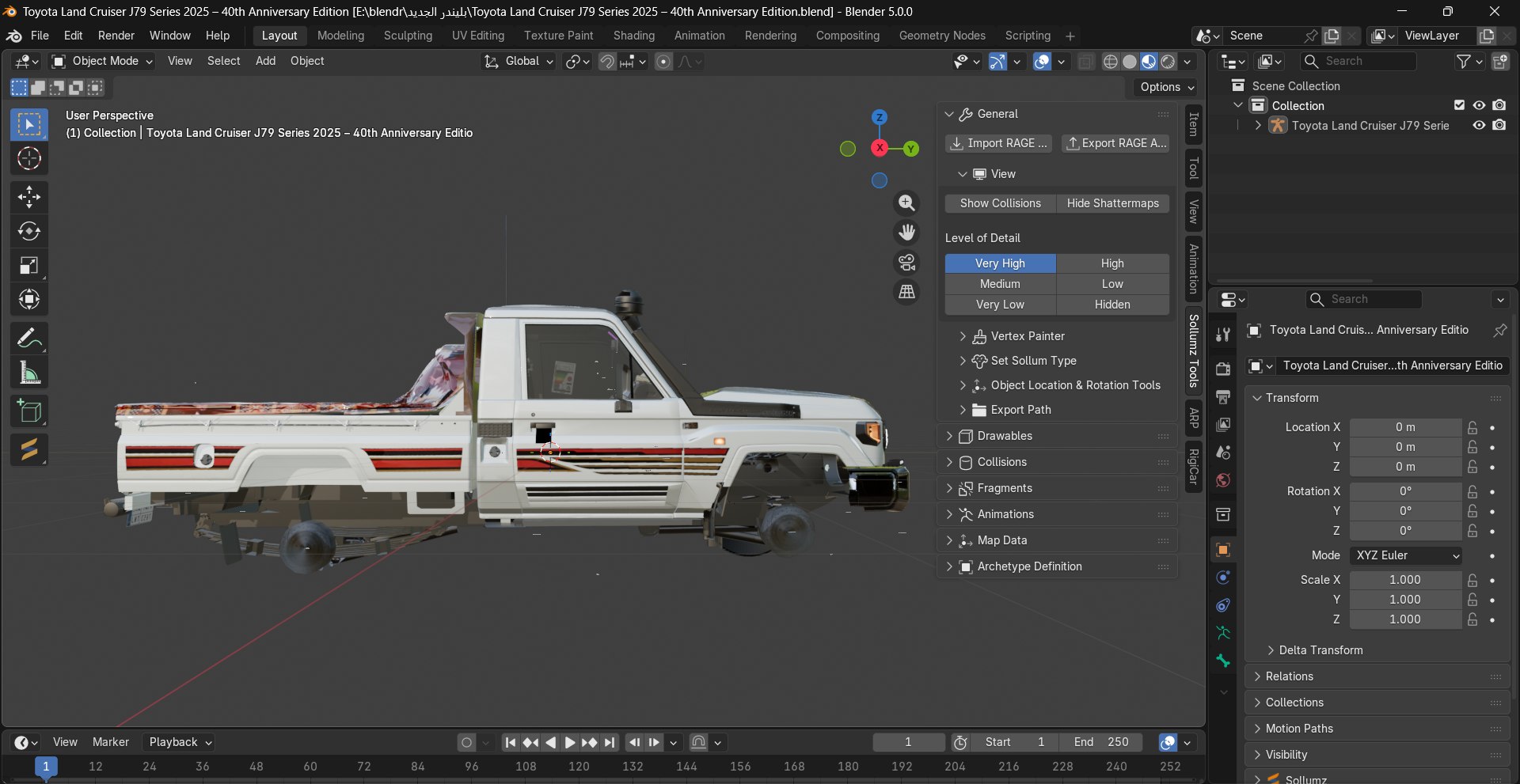 Toyota Land Cruiser J79 2025 3D - 3 Models Pack Base Wide Fender 40th Anniversary  Base Model 3D model https://p.turbosquid.com/ts-thumb/bd/42IwZh/P7/toy2/png/1765561049/1920x1080/fit_q87/7053c3cd636729ed5d95e98f304569b3971935da/toy2.jpg
