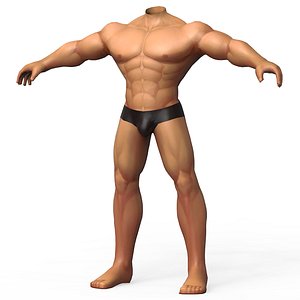 Male Body Base Mesh