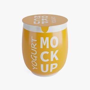 Plastic Medium Yogurt Cup