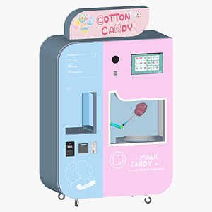 Cotton Candy Machine 3D model