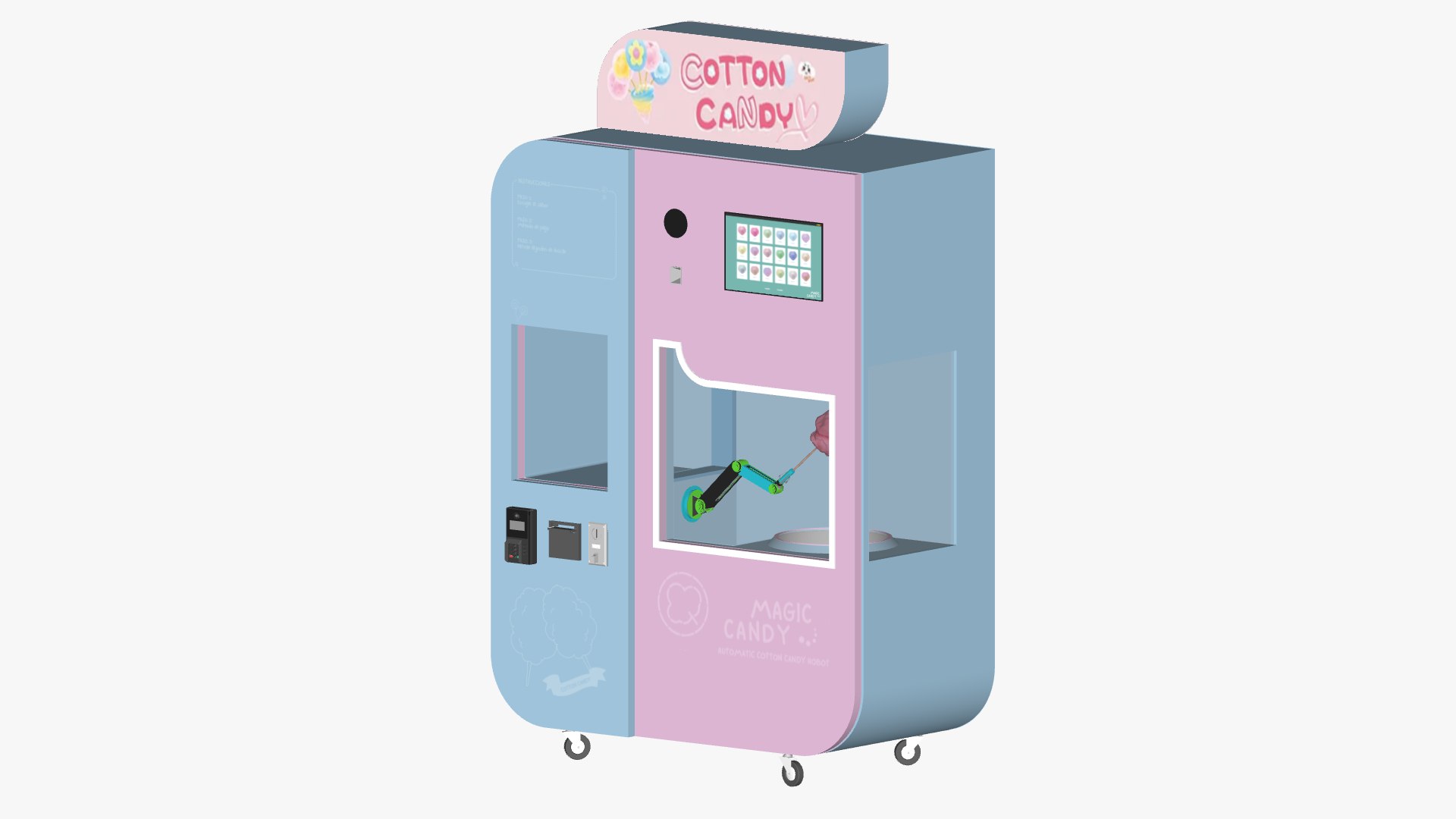 Cotton Candy Machine 3D model https://p.turbosquid.com/ts-thumb/bd/D1Eo7v/Ah/maqalgodondeazucar2/png/1769259353/1920x1080/fit_q87/6a21fa8cf9eb5d0d4ad6497b0ee314284a96ebff/maqalgodondeazucar2.jpg