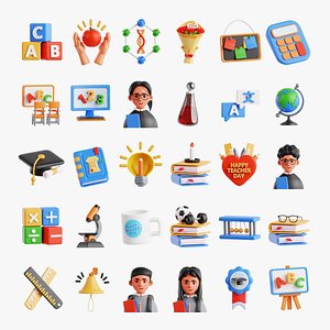 Teachers Day 3D Collection