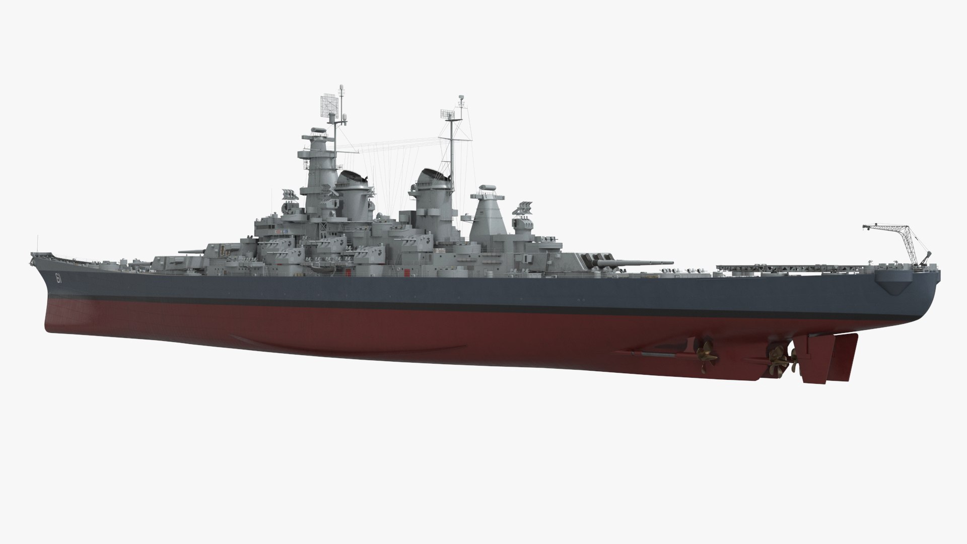 American Heavy Battleship USS Iowa Rigged 3D https://p.turbosquid.com/ts-thumb/bd/EIzyWC/9O/american_heavy_battleship_uss_iowa_rigged_005/jpg/1755186060/1920x1080/fit_q87/2f61ed96f90a94448c8dd57ac9234d0baefd1c94/american_heavy_battleship_uss_iowa_rigged_005.jpg