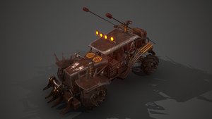 3D battle buggy 1 model
