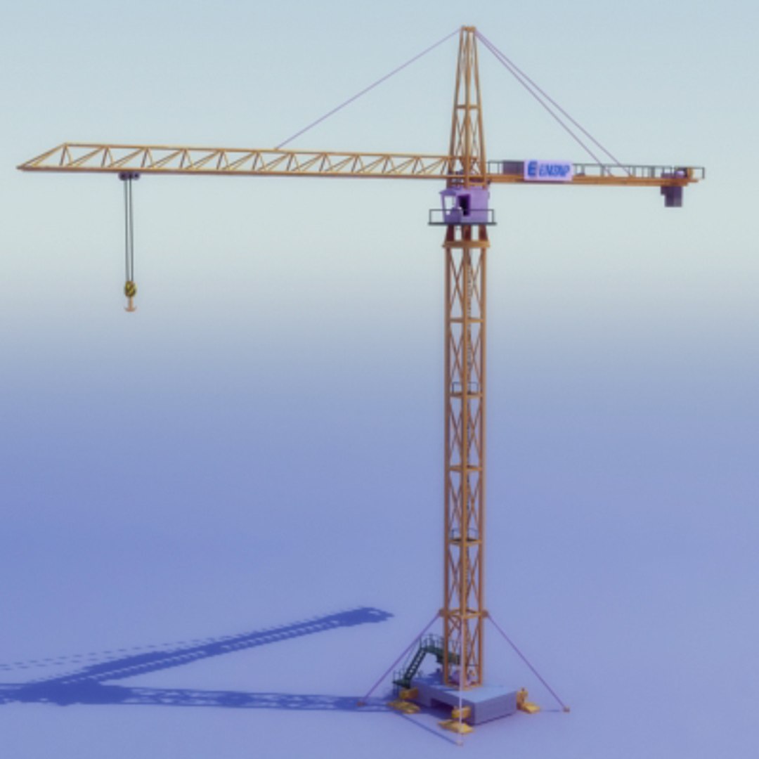 3d tower crane