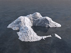 c4d iceberg polar ocean