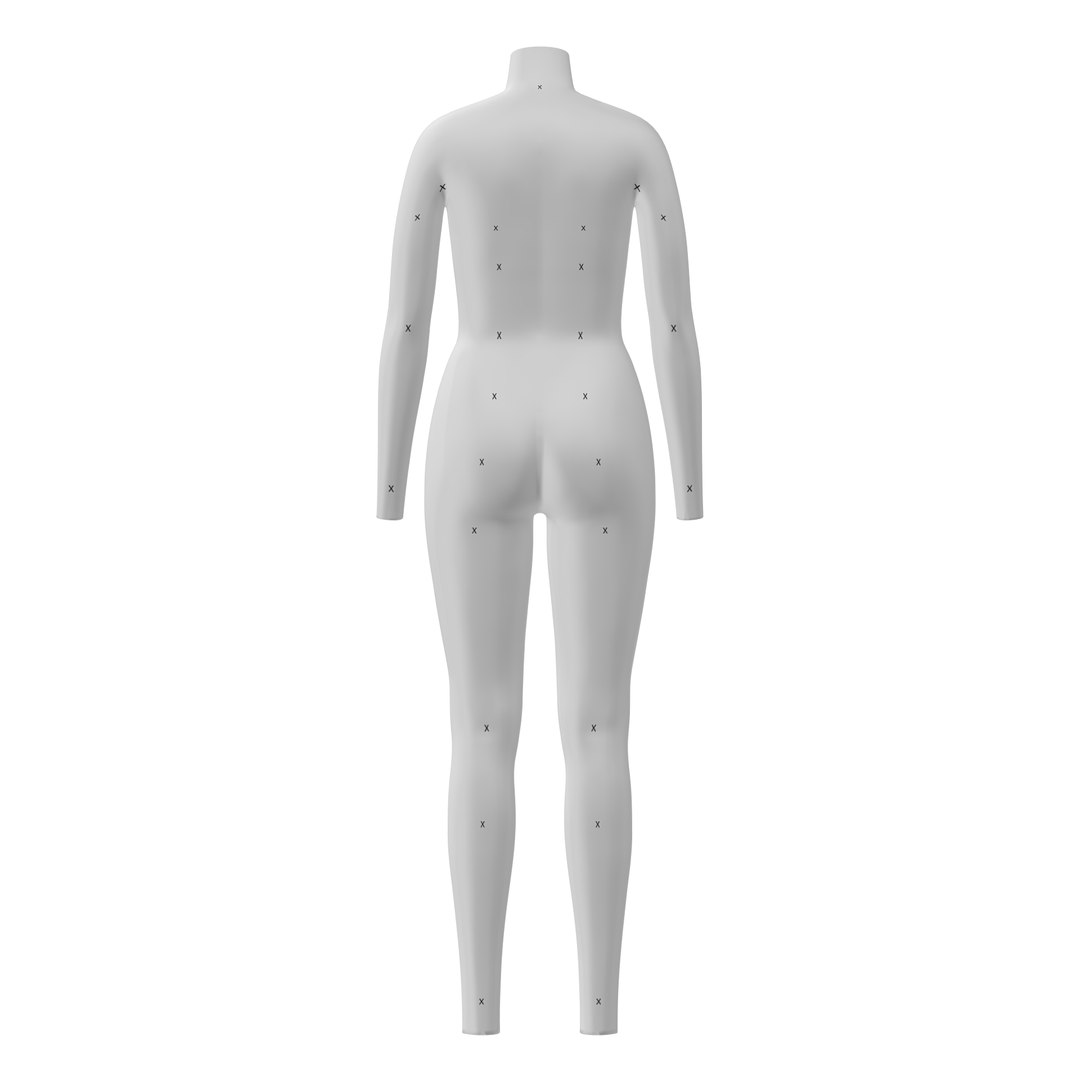 3D Model Woman Body Human - Size 36 - TurboSquid 2123948