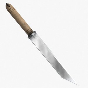 viking knife 3D model